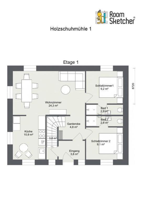 Die Holzschuhmuehle Rosenthal-Bielatal Phòng bức ảnh